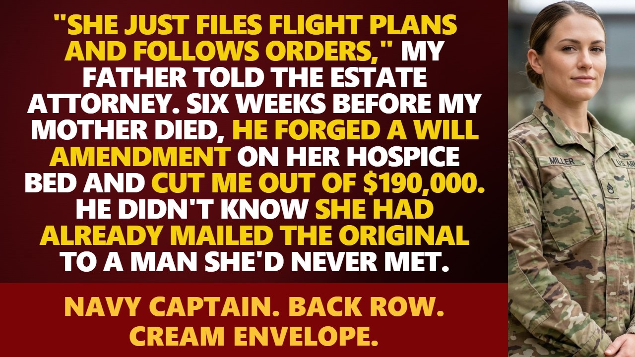 My Dying Mother Mailed an Envelope to a Navy Captain She'd Never Met. It Arrived in Court Today