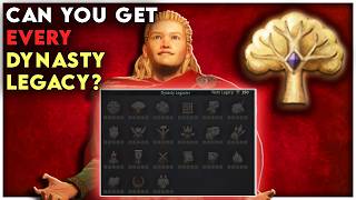UNLOCKING EVERY DYNASTY LEGACY | Crusader Kings 3 GIGACHAD LIVE