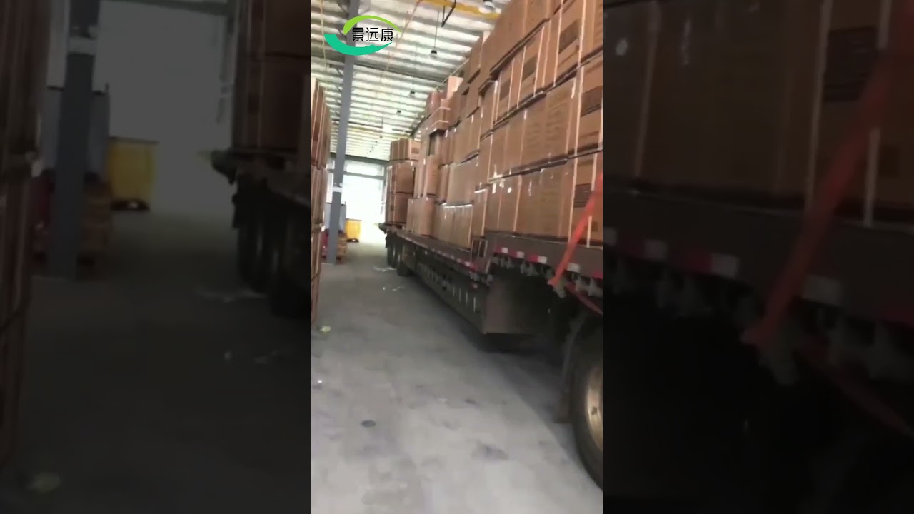 260 cartons of round 5-liter sharps containers shipped to Spain  