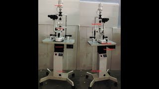 Installation of Slit Lamp with Motorized Table KFW