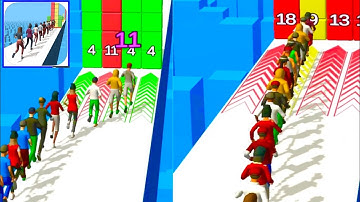 People Run Gameplay All Levels 1-5 (iOS/Android)