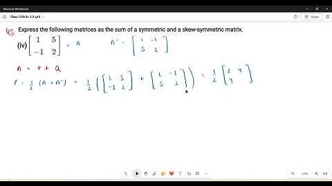 Class 12 Ex 3.3 q10 Part-4 | chapter 3 Matrices | Question 10 Ex 3.3 Class 12th Math
