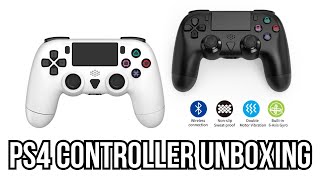 DOBE PS4 WIRELESS CONTROLLER Unboxing & Hands-on / DualShock Look-Alike? - YouTube