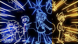 Star vs. The Forces of Evil Intro Vocoded to Megalovania, Im Blue and FNAF 1 Song