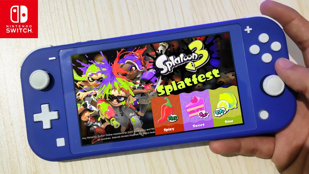 SPLATOON 3 | Splatfest - Spicy vs Sweet vs Sour (Nintendo Switch Lite ...
