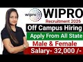 Wipro Recruitment 2026 | Wipro New Vacancy 2026 | Wipro Jobs 2026 | Wipro Job Hiring 2026