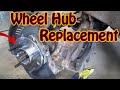 DIY GMC \ Chevy 4WD Hub Wheel Bearing & ABS Sensor Replacement - 4x4 Front End Replacement Part 4