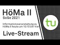 1. Live-Stream vor der Klausur – TU Dortmund, Höhere Mathematik II (BCI/BW/MLW)