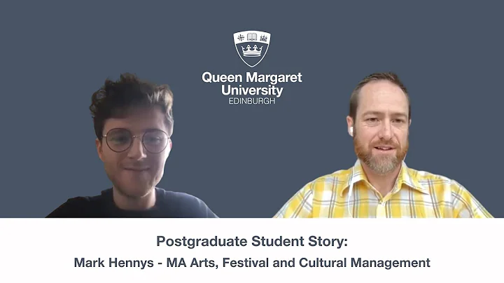 Postgraduate Student Story: Mark Hennys - MA Arts, Festival and Cultural Management