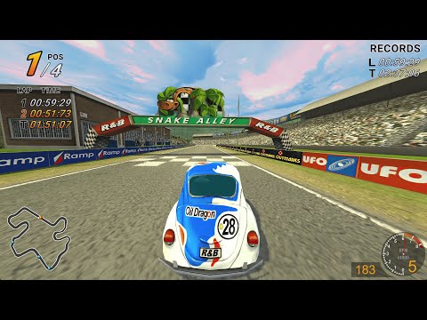 Beetle Crazy Cup Beetle Buggin Fan Remake Snake Alley Full Gameplay