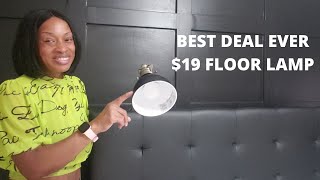 $19.00 FLOOR LAMPS FROM HOME DEPOT: The Lowest Prices Ever!