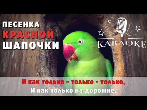 Караоке для детей. Песня красной шапочки.