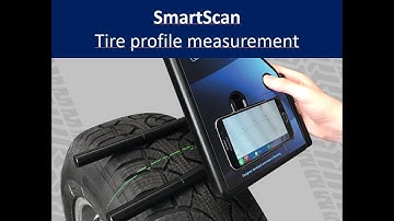 SmartScan - mobile measurement system for tire profile measurement