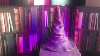 Animatronic Harry Potter sorting hat! (Magical talking hat)