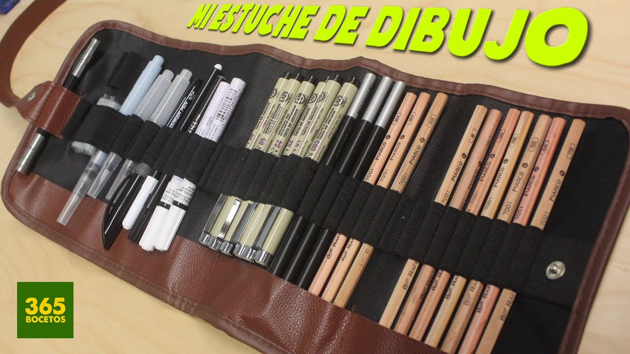 ESTUCHE DIBUJO SUPER EQUIPADO HACER MIS DIBUJOS! YouTube