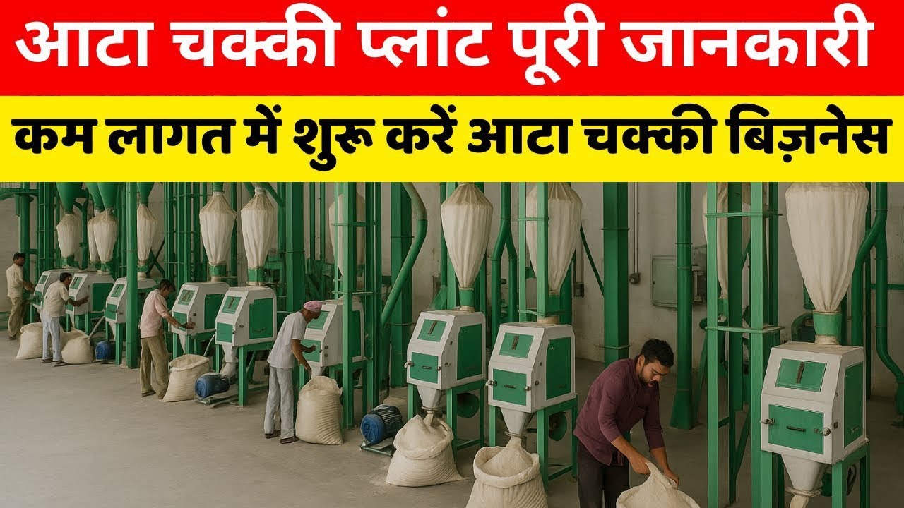 Business idea 2025 | Small business ideas |aata chakki plant | Samay agrotech private limited gujrat