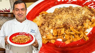 TAGLIATELLE Fatte in Casa con RAGÙ ALLA BOLOGNESE - La Ricetta ORIGINALE