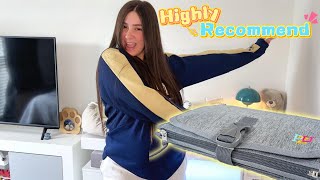 Best Portable Changing Pad? 🤰 9 Months Pregnant & HIGHLY Recommending This!