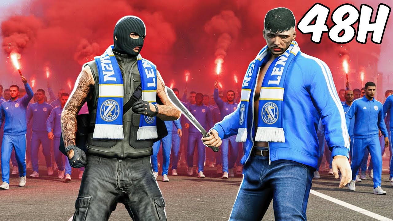 Spędziłem 24h JAKO POLSKI KIBIC w GTA V!