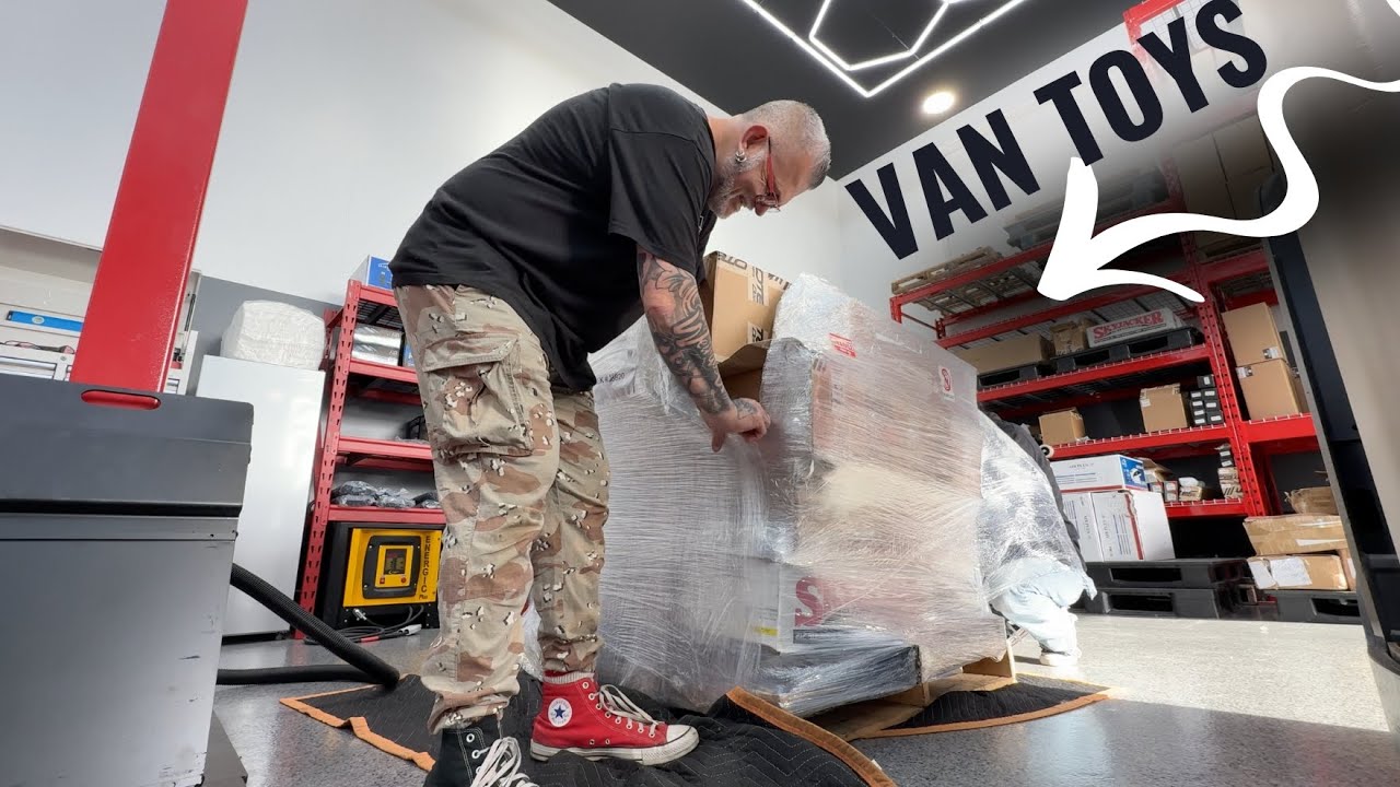 NEW TOYS ARE HERE!!!!!! Life Inside a Van And Overland Shop
