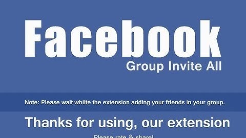 Group Invite All - Add All Facebook Friends In A facebook Group In A Single Click- Auto Add Tutorial