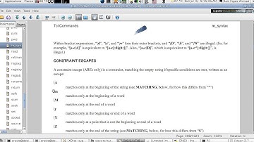 Tcl/Cisco Lesson 33: regexp constraint escapes  (Arabic Version)