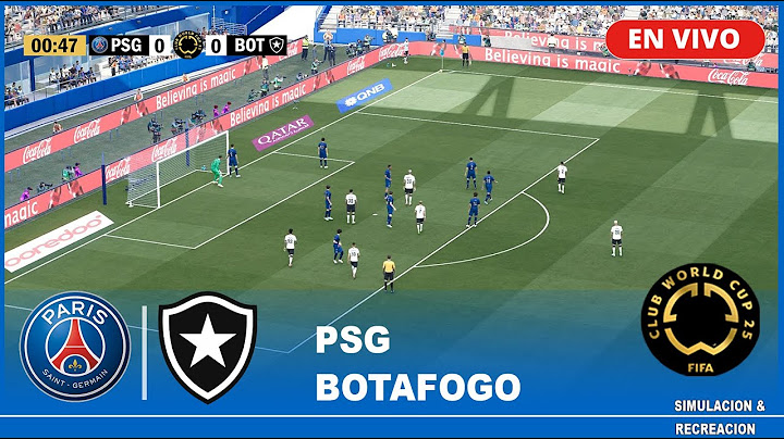 PSG vs BOTAFOGO - MUNDIAL DE CLUBES 2025 - PES 2021