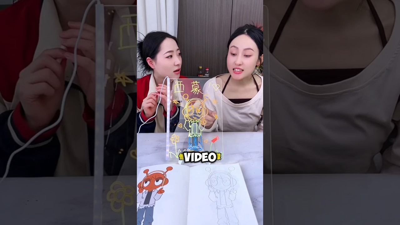 Удивительная светящаяся доска для рисования🎨🤩✨ 