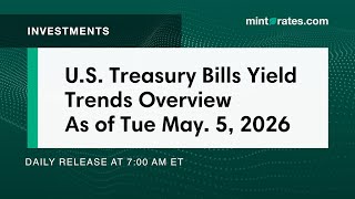 US Treasury Bills Yield Trends Overview for Tue, May 5, 2026