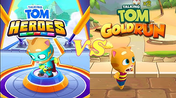 Talking Tom Hero Dash  Talking Tom Gold Run | Gameplay Walkthrough (Android, iOS)