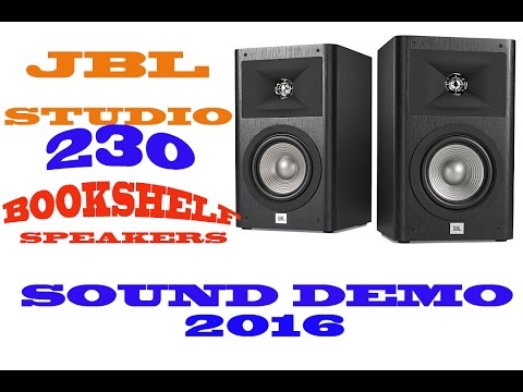 JBL Studio 230 Bookshelf Speakers Sound Demo, Pop