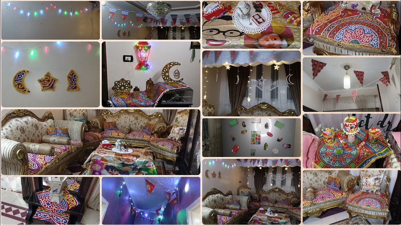 علقنا زينه رمضان 2026 🌙حولنا بيتنا لأجمل اجواء رمضانيه 🏡 😍  ياحلاوه رمضان زينه وفوانيس كمان🎊 😍 