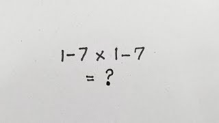 Maybe 1 in 5 people can solve This Math problem!