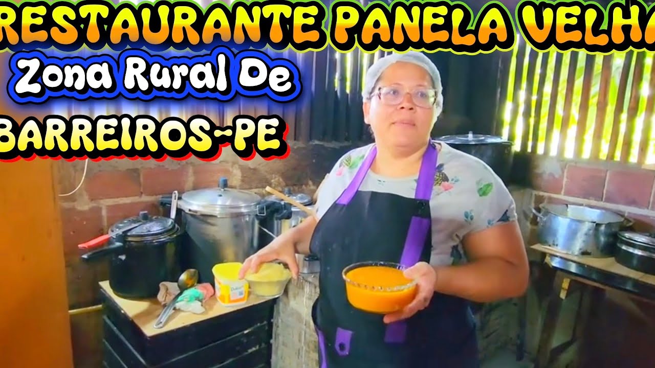 Restaurante Panela Velha Zona Rural De Barreiro-PE,SE Deus Quiser Logo Estaremos Aí Novamente...