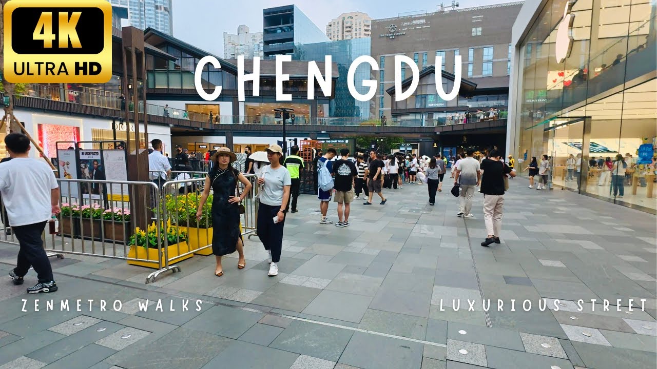 This Street in Chengdu, Sichuan Shocked Me | China’s Most Stylish City Walk | 4K HDR