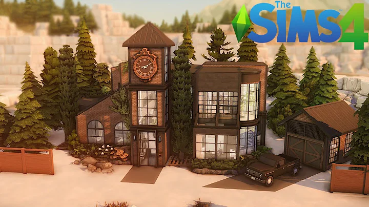 Artist's Industrial Clocktower The Sims 4 Animated...