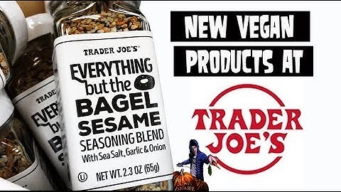 NEW VEGAN Products at TRADER JOE
