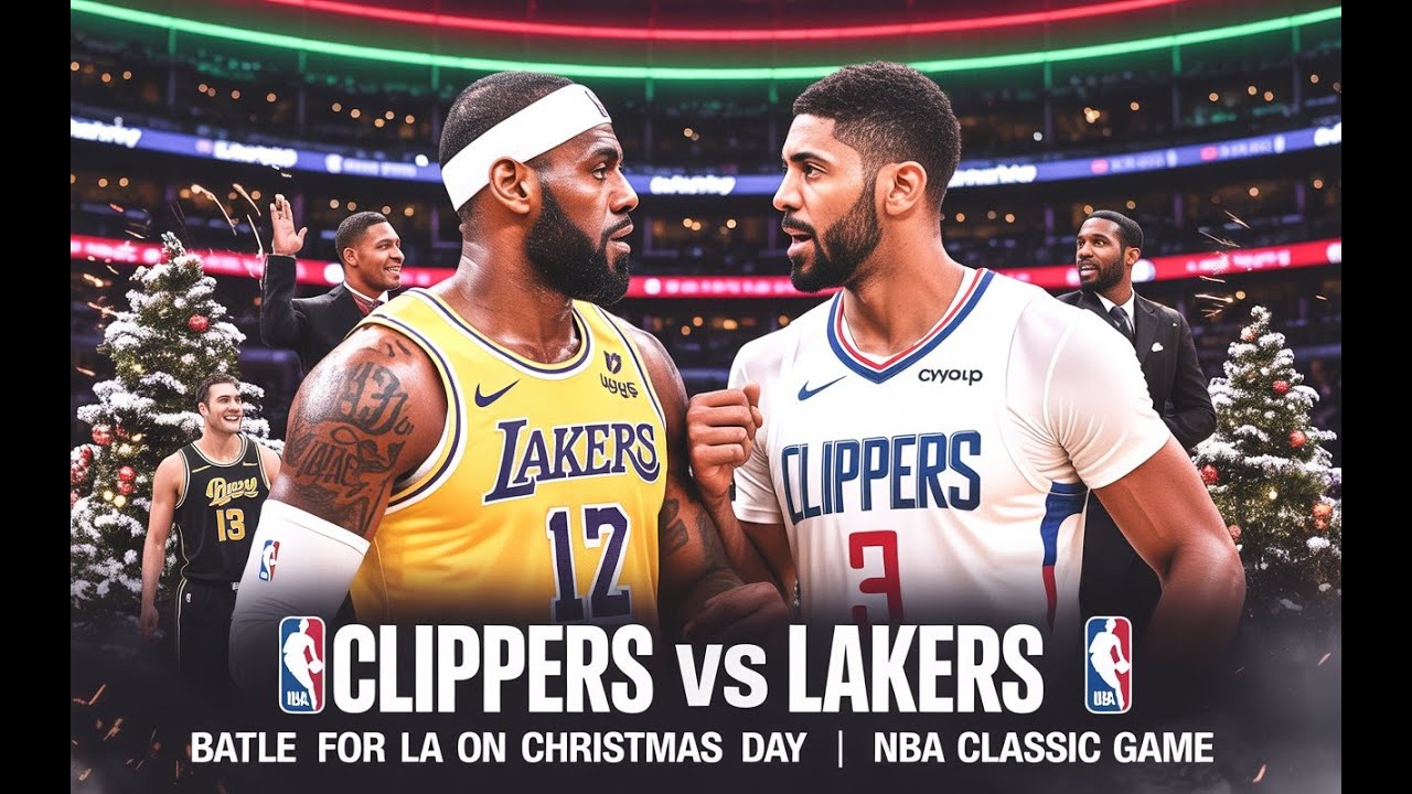 🔥 Clippers vs Lakers | Battle for LA on Christmas Day | NBA Classic ...