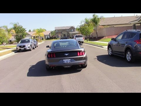 Riding Along in a 2015 Ford Mustang Ecoboost!
