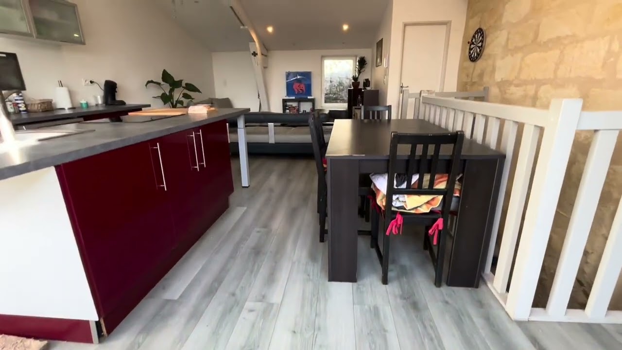 Visitons  cette  maison atypique avec vue Garonne proche de Bordeaux – Lormont 33310 | Richard Eyili