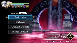 Actraiser Renaissance Death Heim Boss Rushdivine Difficulty