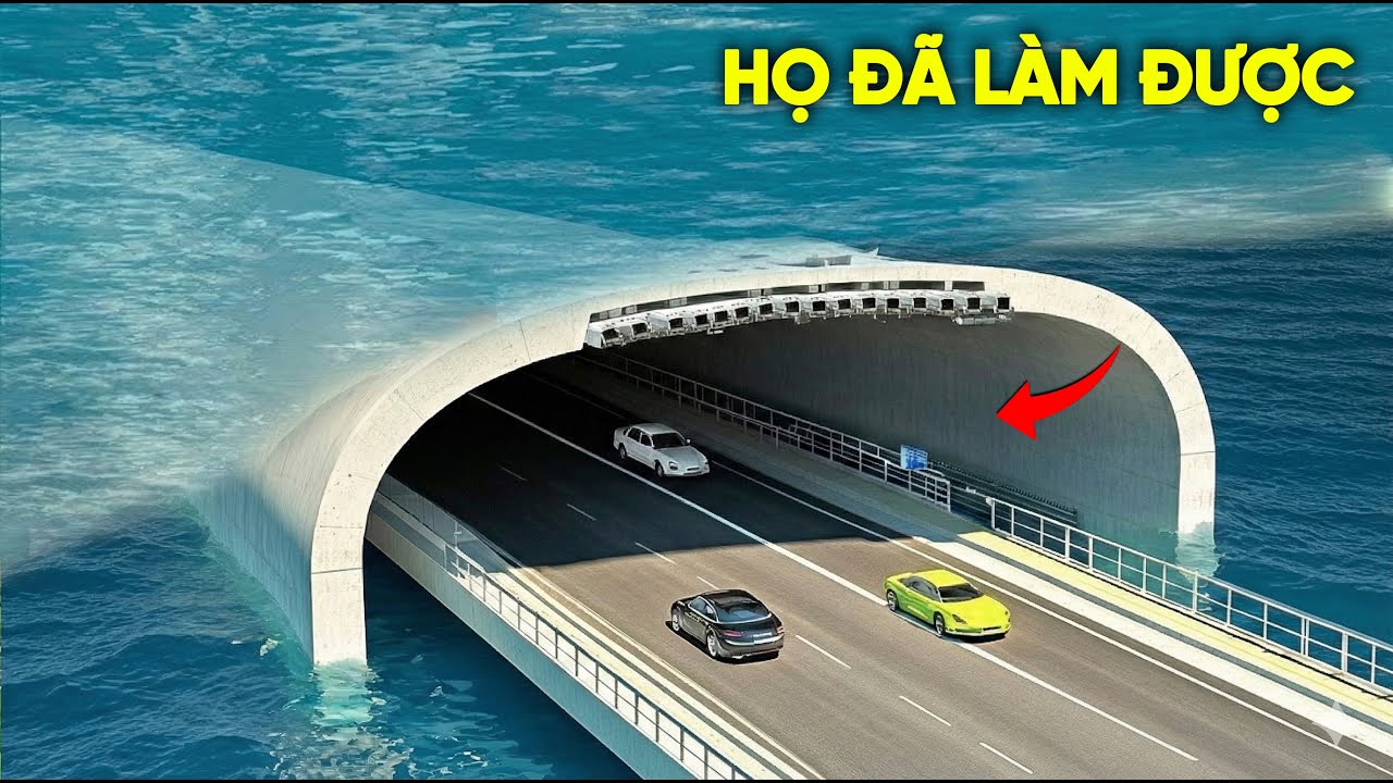Các kỹ sư Trung Quốc xây dựng ĐƯỜNG HẦM DƯỚI BIỂN dài hơn 5.000 mét, khiến Mỹ kinh ngạc | BLTĐ