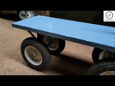 INDUSTRIAL TROLLEY || TURN TABLE PLATFORM TROLLEY ||