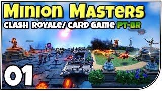 Minion Masters - Jogo de Graça!(Até 6 de Abril)/Parecido com Clash Royale - Gameplay Português PT-BR