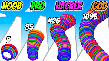 Smash Rubber 3D - NOOB vs PRO vs HACKER vs GOD