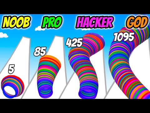 Smash Rubber 3D - NOOB vs PRO vs HACKER vs GOD