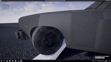 UE4 vehicle