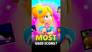 The 8 Most Used Profile Icons! #brawlstars