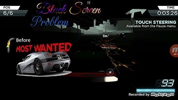 How to solve Need For Speed Most Wanted game black screen problem issue