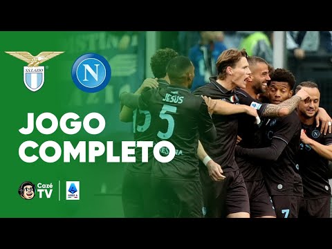 JOGO COMPLETO: LAZIO X NAPOLI | SERIE A ITALIANA 2025/2026 | 18ª RODADA